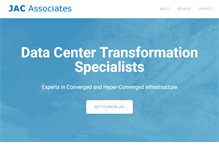 Tablet Screenshot of jacassociates.com